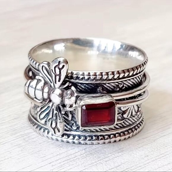 Bumble Bee Boho Ring Funky and Chunky #854 - Picture 1 of 5